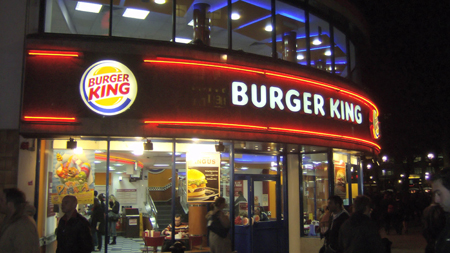 Burger King aumentó sus ventas en un 4,4%
