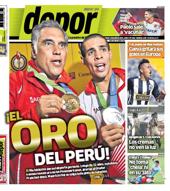 Solicitar tarifas de Depor